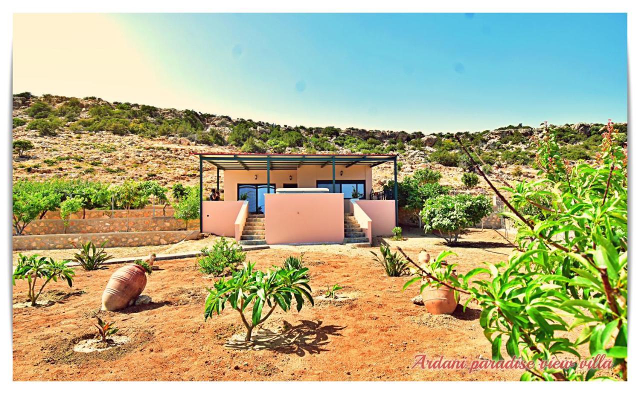 Ardani Paradise View Villa With Jacuzzi Amoopi Eksteriør bilde