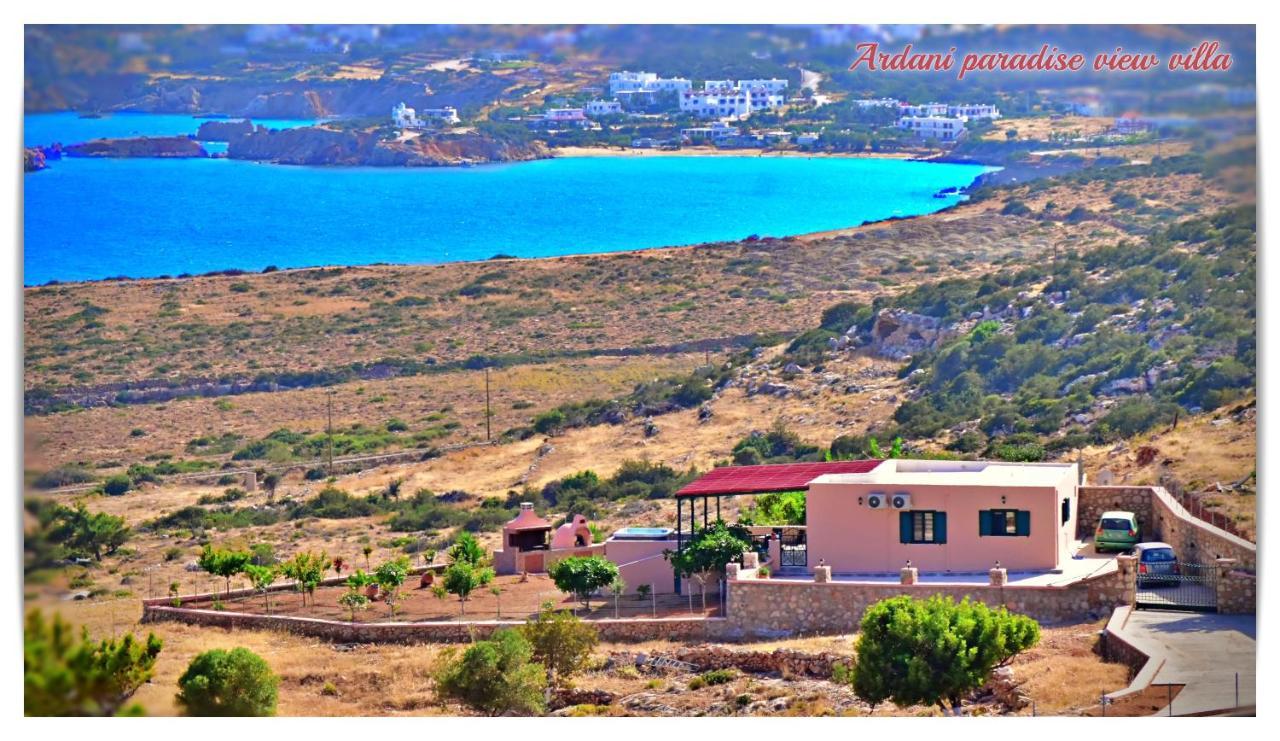 Ardani Paradise View Villa With Jacuzzi Amoopi Eksteriør bilde
