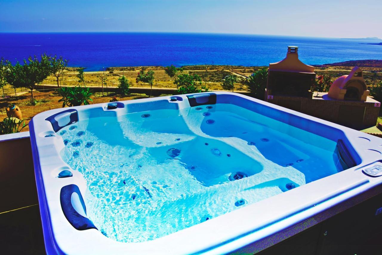 Ardani Paradise View Villa With Jacuzzi Amoopi Eksteriør bilde