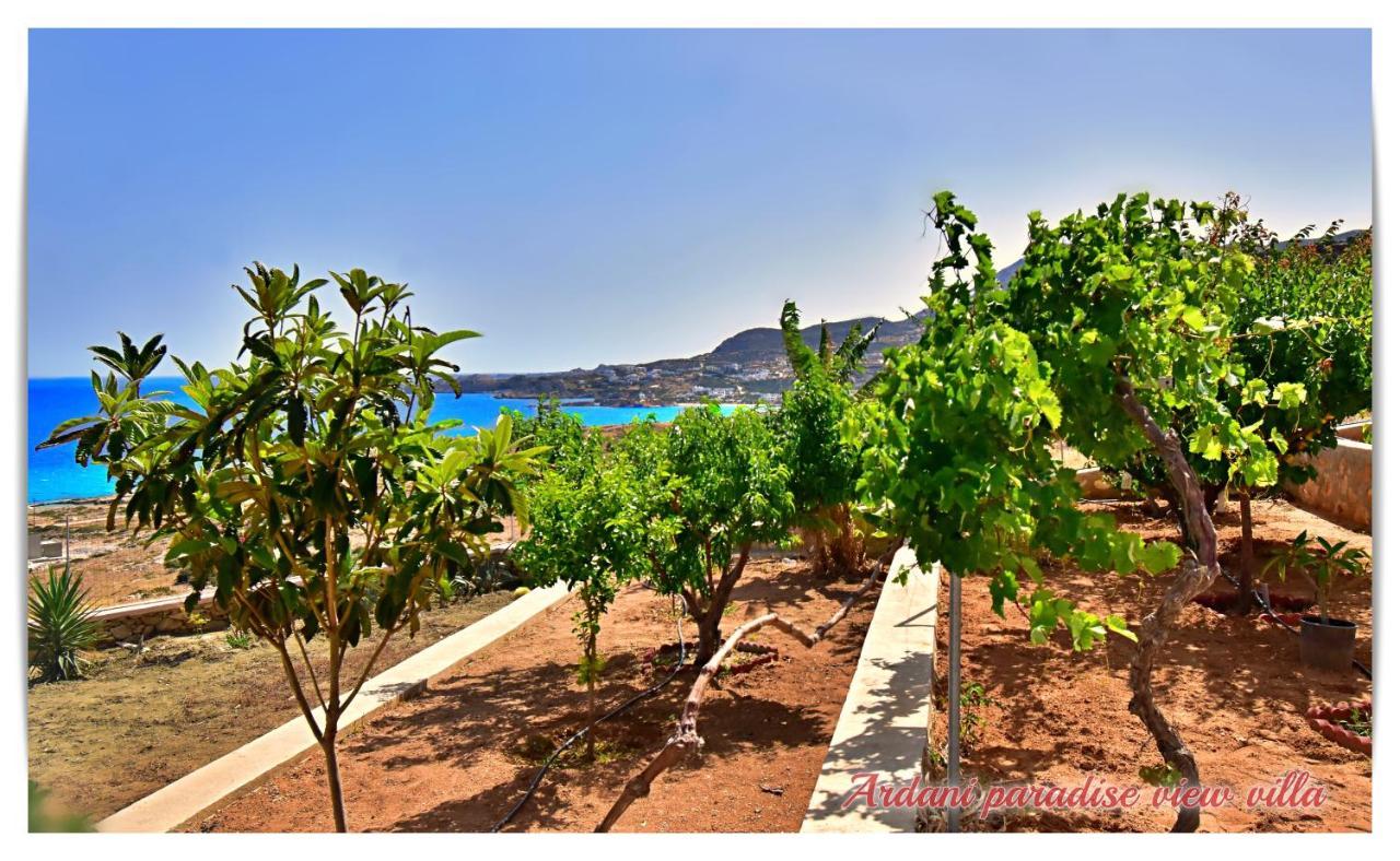 Ardani Paradise View Villa With Jacuzzi Amoopi Eksteriør bilde