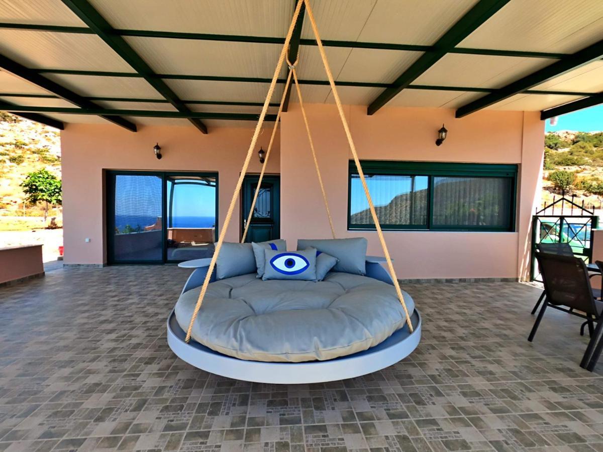 Ardani Paradise View Villa With Jacuzzi Amoopi Eksteriør bilde