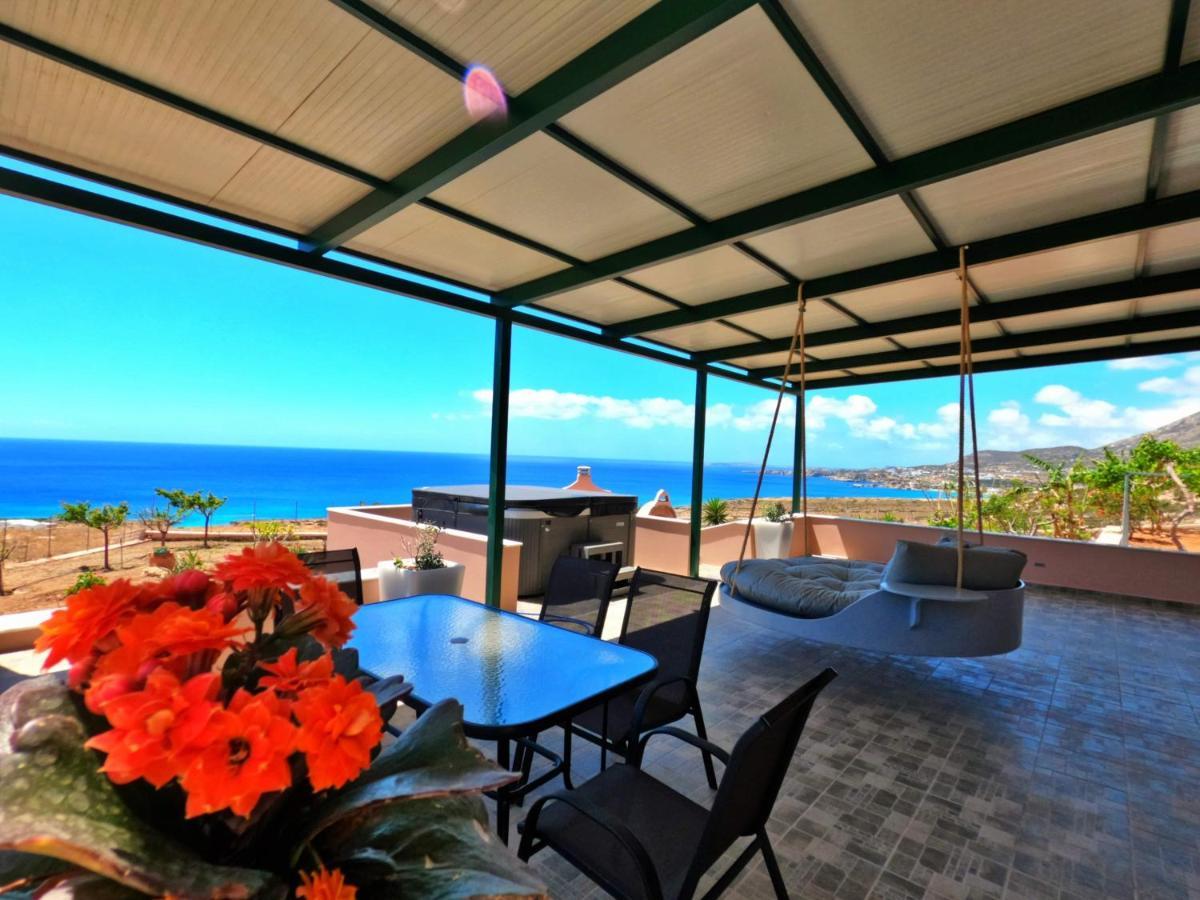 Ardani Paradise View Villa With Jacuzzi Amoopi Eksteriør bilde